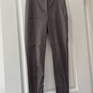 Reiss skinny pant with ankle zip in gray size US 2
